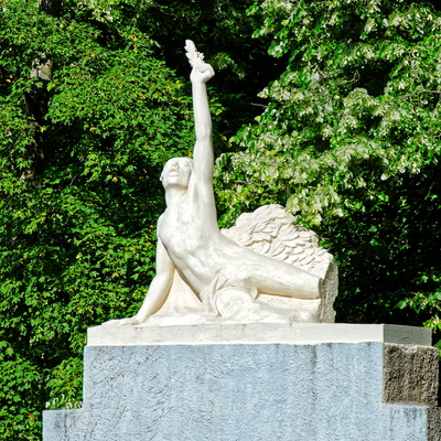 Statue du Vélodrome Georges-Préveral