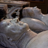 Basilique Notre-Dame du Roncier - Gisants d'Olivier V de Clisson et Marguerite de Rohan